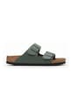 Kožené šľapky Birkenstock Arizona zelená 1029165