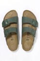 Boty Kožené pantofle Birkenstock Arizona 1029165 zelená