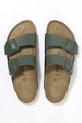 Obuv Kožené šľapky Birkenstock Arizona 1029165 zelená