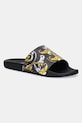 Versace Jeans Couture papucs fekete 78YA3SQ4.ZS365.G89