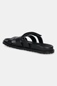 Încălțăminte Steve Madden papuci de piele Manu SM12000835.017 negru