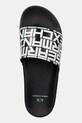 Шльопанці Armani Exchange чорний XUP004.XV679.N814