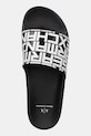 Pantofle Armani Exchange černá XUP004.XV679.N814