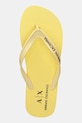 Armani Exchange șlapi XUQ002.XV676.U669 galben