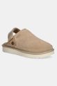 UGG papuci Goldencoast Clog II piele bej 1166915.SAN