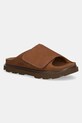 UGG papuci Solano Slide textil maro 1167651.CHE