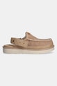 UGG klapki zamszowe Goldencoast Clog Regenerate 1169491.SAN beżowy SS25
