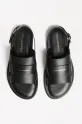 Karl Lagerfeld sandale de piele KASTOR III negru KL70225.000