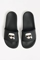 Karl Lagerfeld papuci KONDO TRED negru KL70905.V00