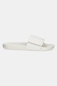 Pantofle Calvin Klein ADJ POOL SLIDE CANVAS LOGO HM0HM01749 béžová SS25