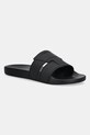 Calvin Klein klapki POOL SLIDE DOUBLE T czarny HM0HM01752