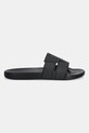 Šľapky Calvin Klein POOL SLIDE DOUBLE T HM0HM01752 čierna SS25