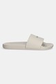 Παντόφλες Calvin Klein POOL SLIDE W/ CK SQUARE HM0HM01754 μπεζ SS25
