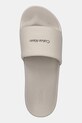 Παντόφλες Calvin Klein POOL SLIDE W/ CK SQUARE μπεζ HM0HM01754