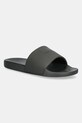 Pantofle Calvin Klein POOL SLIDE W/ CK SQUARE textilní zelená HM0HM01754