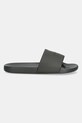 Pantofle Calvin Klein POOL SLIDE W/ CK SQUARE HM0HM01754 zelená SS25