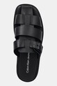 Calvin Klein Jeans klapki SQ MOLDED SANDAL FISHERMAN czarny YM0YM01220