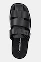 Šľapky Calvin Klein Jeans SQ MOLDED SANDAL FISHERMAN čierna YM0YM01220