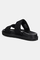 Cipők Calvin Klein Jeans papucs FLAT MOLDED DBL BAR SANDAL CV YM0YM01222 fekete