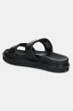Obuwie Calvin Klein Jeans klapki FLAT MOLDED DOUBLEBAR SANDAL LTH YM0YM01226 czarny