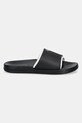 Шлепанцы Calvin Klein Jeans SLIDE RUBBER NEOPRENE TEXT YM0YM01234 чёрный SS25