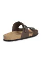 Obuwie Geox klapki nubukowe U SANDAL GHITA U159VB.00032.C6024 brązowy