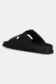 Παπούτσια Nubuck παντόφλες Scholl NOLAN F322801004 μαύρο