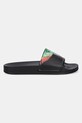 Marcelo Burlon klapki Icon Wings Sliders Black Multicolor CMIC001S25MAT0011084 czarny SS25
