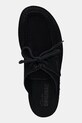 Clarks Originals suede sliders Desert Nomad Mule black 26180722