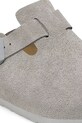 Shoes Birkenstock suede sliders Boston LEVE 1027688 gray