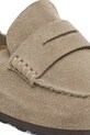 Обувь Замшевые шлепанцы Birkenstock Naples Wrapped LEVE 1029675 бежевый