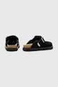 Взуття Замшеві шльопанці AllSaints Randal Mule M003FC.BLK чорний