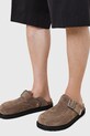 AllSaints klapki zamszowe Randal Mule M003FC.GRE