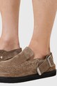 AllSaints klapki zamszowe Randal Mule M003FC.GRE