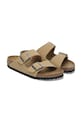 Birkenstock papuci Arizona Birkibuc bej 1029151