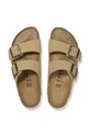 Birkenstock infradito in nubuck Arizona Birkibuc 1029151 beige