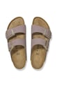 Шльопанці з нубуку Birkenstock Arizona 1029428 фіолетовий