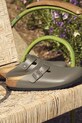 Шкіряні шльопанці Birkenstock Boston 1029079