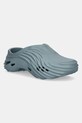 Crocs papuci Echo Wave Clog sintetic turcoaz 210521.3YO