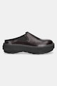 Sunnei slapi de piele CEMENTO SHOXFLS009.LTH073.0115 maro SS25