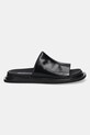 CAMPERLAB slapi de piele Nada A500030.002 negru SS25
