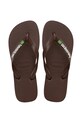 Havaianas japonki BRASIL LOGO syntetyczny brązowy 4110850.2673
