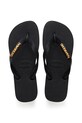 Havaianas slapi LOGO sintetic negru 4127244.1069