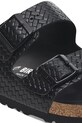 Cipők Birkenstock bőr papucs Arizona Woven Emboss 1029133 fekete