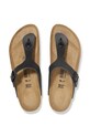 Obuwie Birkenstock japonki skórzane Gizeh NL 1029613 czarny