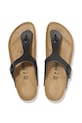 Shoes Birkenstock leather flip flops Gizeh NL 1029613 black