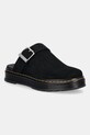 Παντόφλες σουέτ Dr. Martens Brookline Mule Mule mules μαύρο DM40666001
