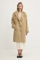 Tommy Jeans palton din lana DW0DW20166 bej SS25