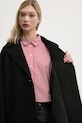Tommy Jeans kabát gyapjú keverékből DW0DW20166