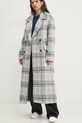Tommy Jeans palton din lână DW0DW20553 gri SS25